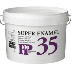 PP Acrylemalje 35 hvid S0500-N 3 L
