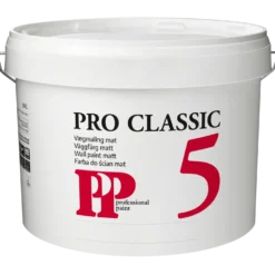 PP Pro Classic 5 vægmaling lys råhvid 10 L