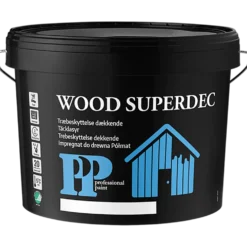 PP træbeskyttelse Wood Superdec 9 L sort