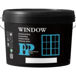 PP vinduesmaling hvid 2,5 L