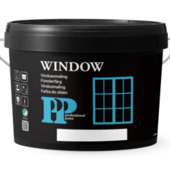 PP vinduesmaling RAL9010 hvid 2,5 L