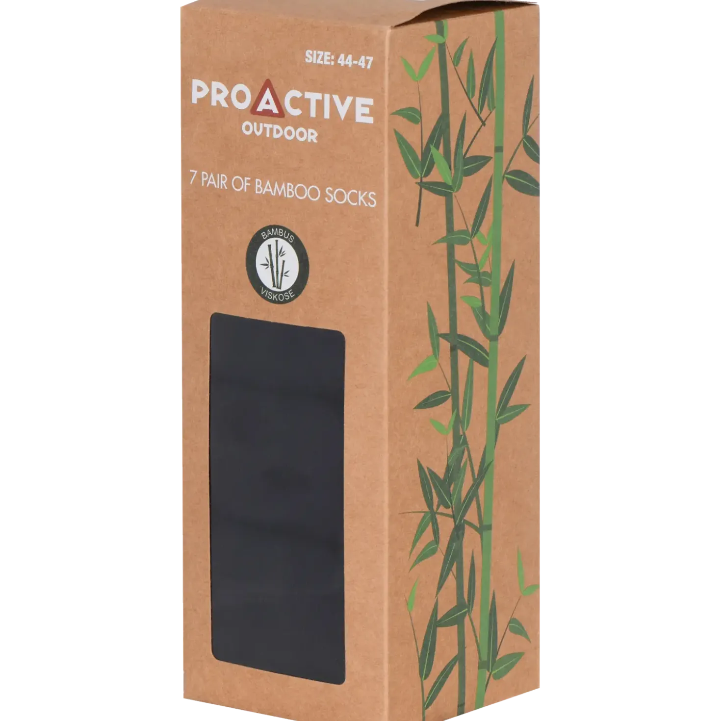 Proactive tight 7-pak str. M sort