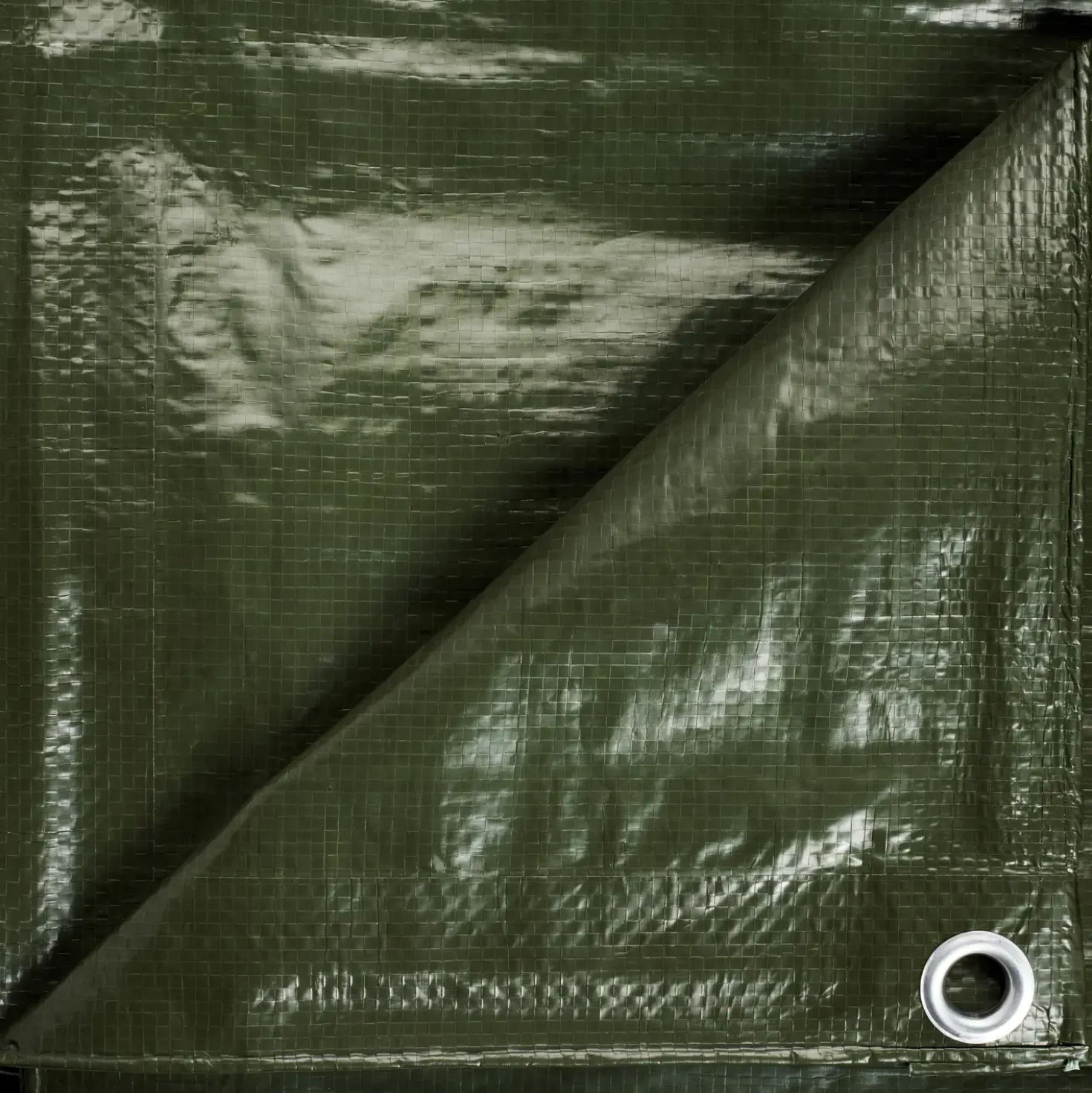 Prof let PE presenning 120 g ca. 3x5 m grøn