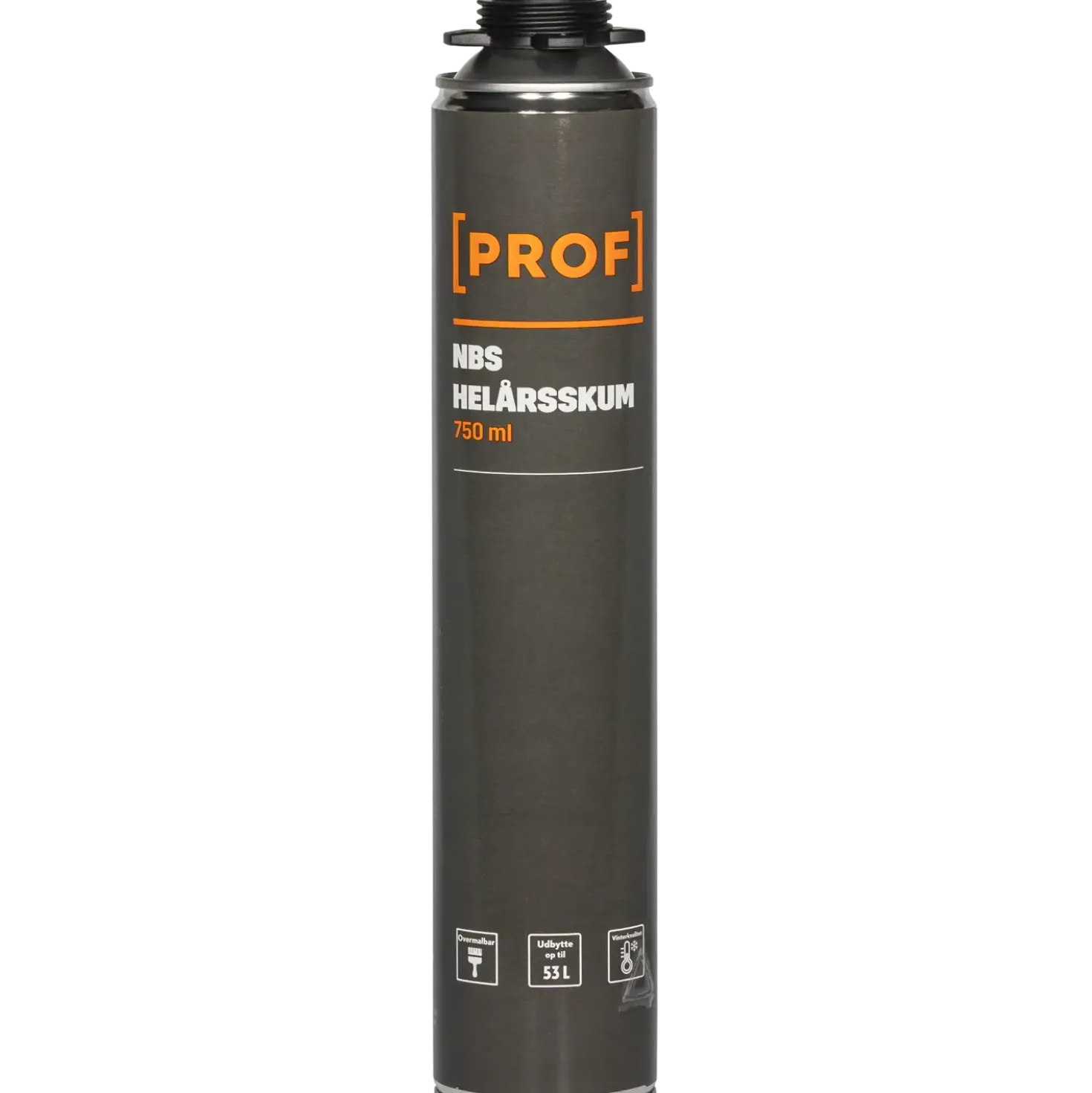Prof NBS helårsskum PU 750 ml