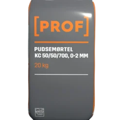 Prof pudsemørtel KC50/50/700 0-2 mm 20 kg