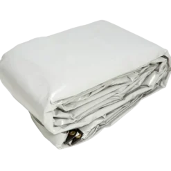 Prof PVC presenning 550 g 4x6 m grå