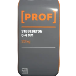 Prof støbebeton 0,4 mm 20 kg