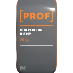 Prof stolpebeton 0-8 mm 20 kg