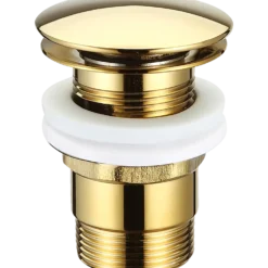 Push pop up bundventil Ø66 Guld