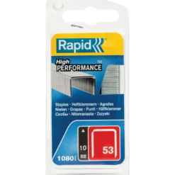 Rapid Nr. 53 fintrådshæfteklammer 10 mm 1080 stk.