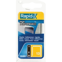 Rapid Nr. 13, fintrådshæfteklammer 6 mm, 1600 stk.
