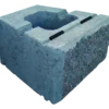 RBR Grå lock-block XL - 15x30x26 cm