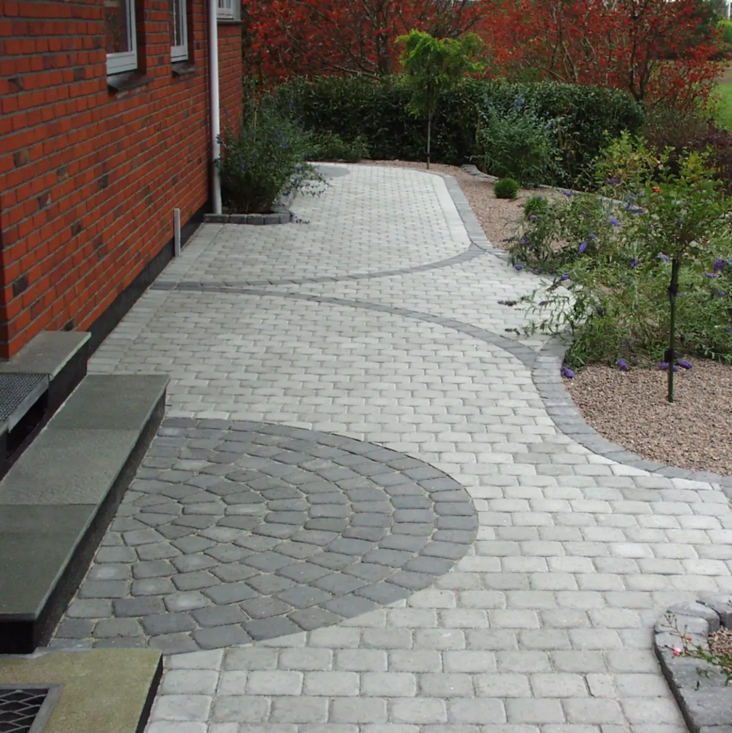 RBR Gråmix hjertingsten 14x21x5 5 cm