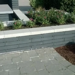 RBR Nordic-Wall afdækning, 60x30x10 cm grå