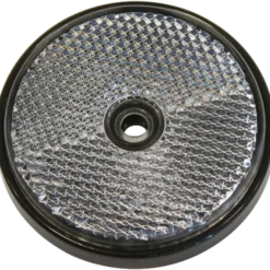 Refleks rund 70 mm hvid