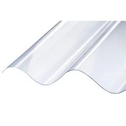 Rodena PC B9-S MAX klar ovenlysplade med bølger, 1168 x 1220 mm