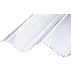 Rodena PVC B5 klar ovenlysplade, 1000 x 1220 mm