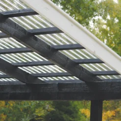 Rodena PVC trapez klar, 1115 x 3640 x 0,7 mm