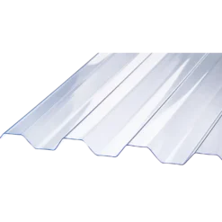 Rodena PVC trapez klar, 1115 x 3640 x 0,7 mm