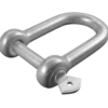 Roliba D-sjækel varmforzinket 6x22 mm 2 stk.