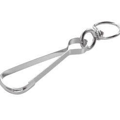 Roliba karabinhage forniklet stål 95x13 mm