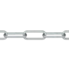 Roliba langleddet kæde varmforzinket 6 mm x 3 m