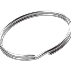 Roliba nøglering forniklet stål Ø21 mm 5 stk.