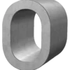 Roliba oval wirelås aluminium 3x11 mm 10 stk.