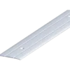 Roliba tæppeovergang m/centrerede huller 2,5x37 mm x2 m elox. Alu