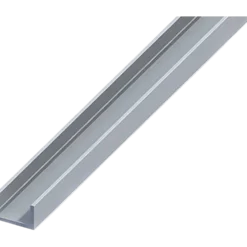 Roliba U-profil 10x13,5 mm x 1 m elox. Alu