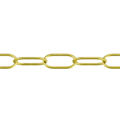Roliba urkæde formessinget stål Ø2,2 mm x 2 m