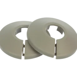 Roset 2-delt 3/8" 18 mm grå