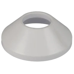 Roset t/afløbsrør 32/80 mm hvid plast