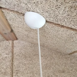 Rosetta loftsroset skrå/lige lofter hvid 0-45°
