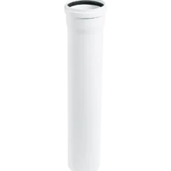 Rør PP 40x250 mm hvid