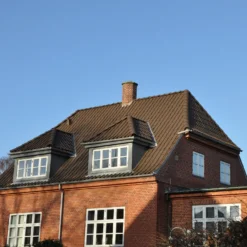 RT 807 Højslev vingetagsten lille dansk, brun