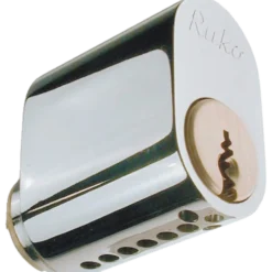 Ruko 1660 oval cylinder rustfrit look 2 stk.