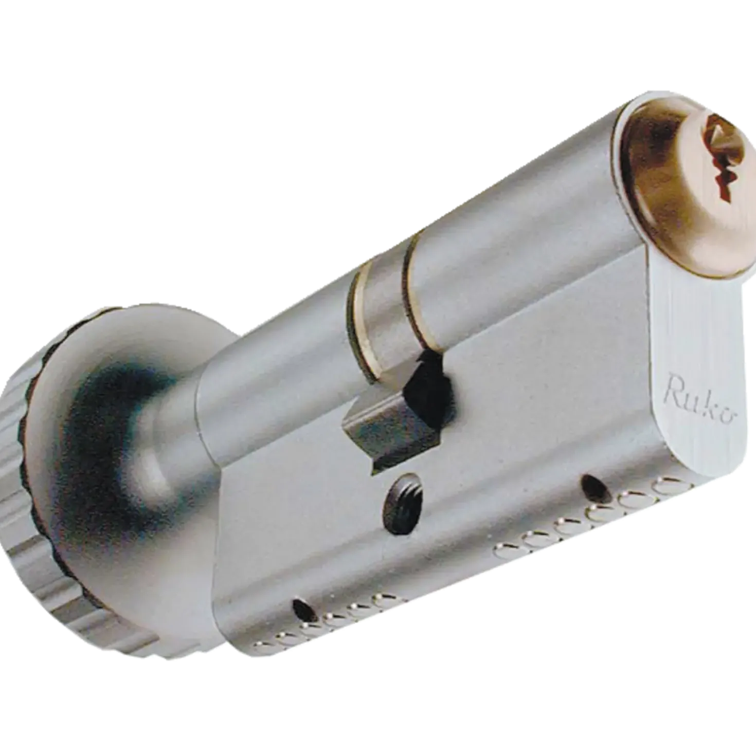 Ruko 1602 profilcylinder +20C+0K mm med knop