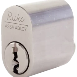 Ruko RB1660 oval cylinder rustfrit look