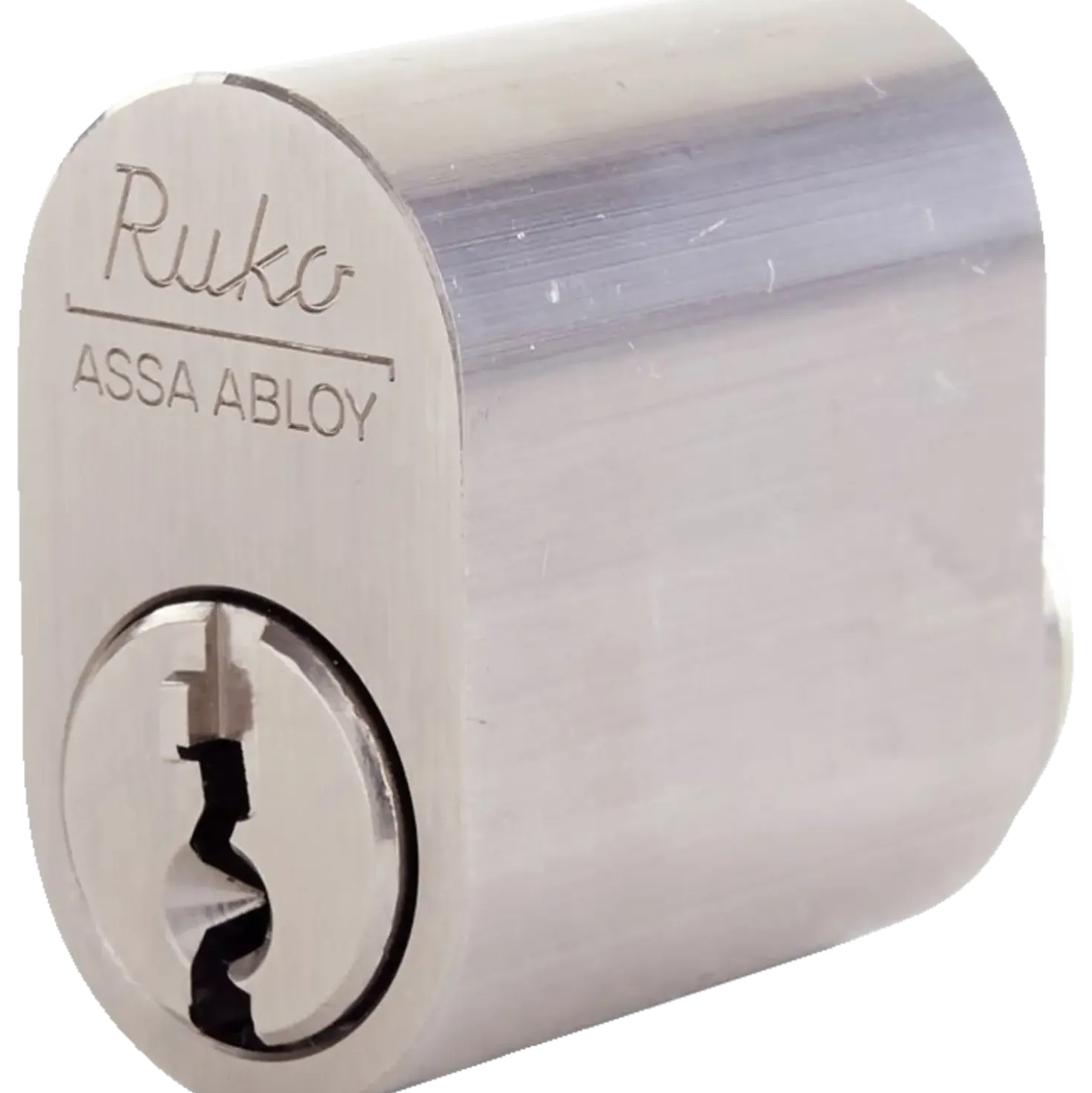 Ruko RB1660 oval cylinder rustfrit look