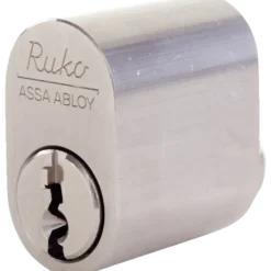 Ruko RB1660 oval cylindersæt 2 stk rustfrit look