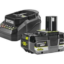 Ryobi ONE+ batteri og lader startsæt 1x4,0 batteri + 1x lader