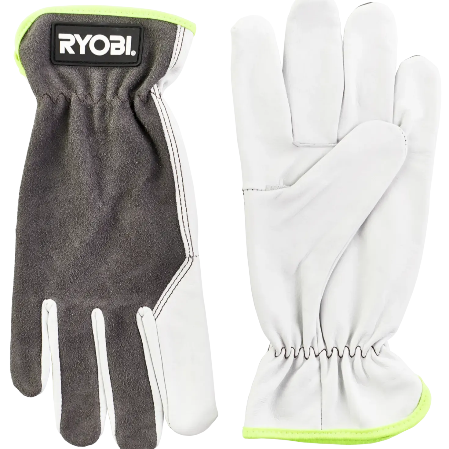 Ryobi RAC810 Timberwolf havehandske læder str. M