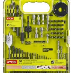 Ryobi RAKDD60 bor- og bitssæt 60 dele