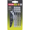 Ryobi RAK05JSBFC stiksavsklinger træ og plastik 5 stk