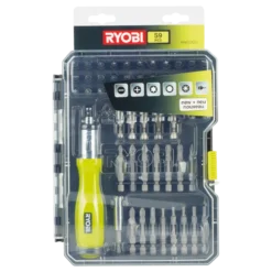 Ryobi RAK59SD bitssæt m/skruetrækkerhåndtag - 59 dele