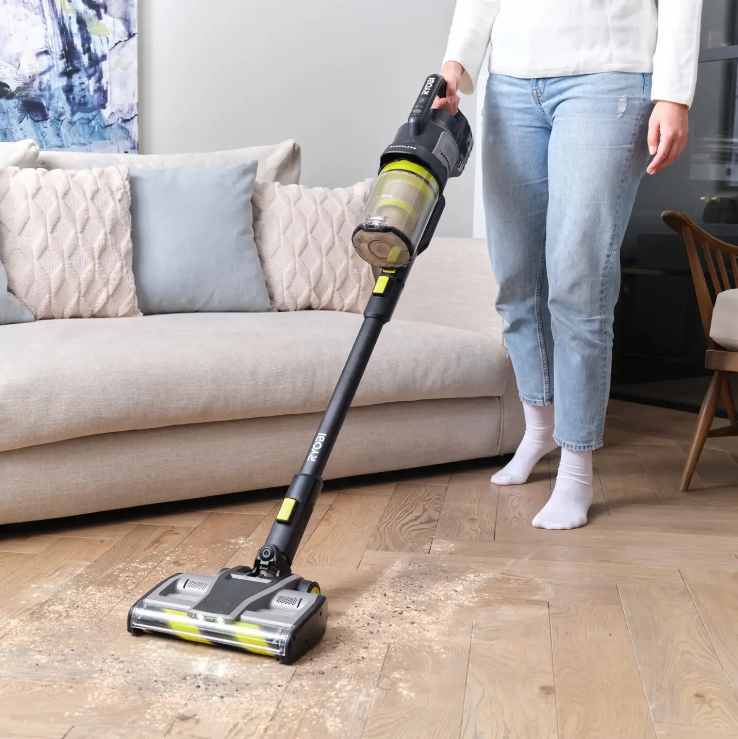 Ryobi RASV18BL-0 18V ONE+ støvsuger solo