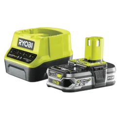 Ryobi RC18120-125 batteri og lader 18V ONE+