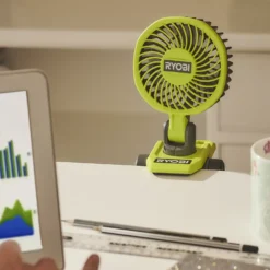 Ryobi RCF4-0 klemmeventilator 4V USB lithium solo