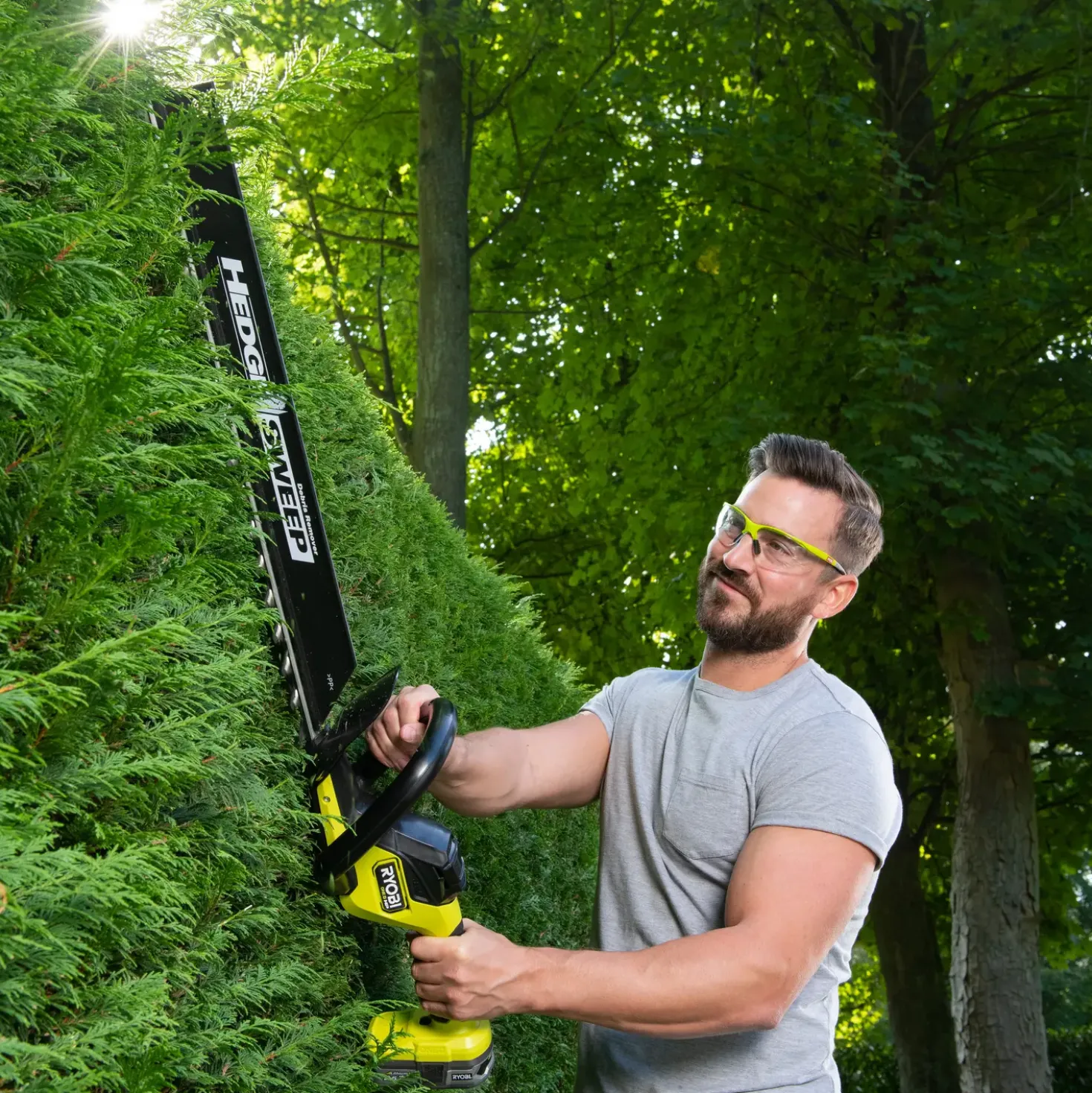 Ryobi RY18HTX60A-0 18V ONE+HP hækkeklipper solo